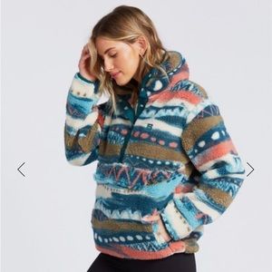 Billabong Switchback Mock Neck Fleece (Large)